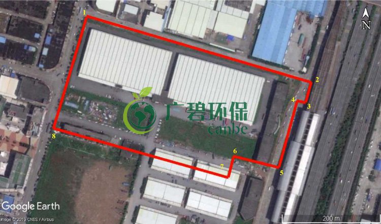 順德容桂桂洲大道場地環境初步調查(圖1)